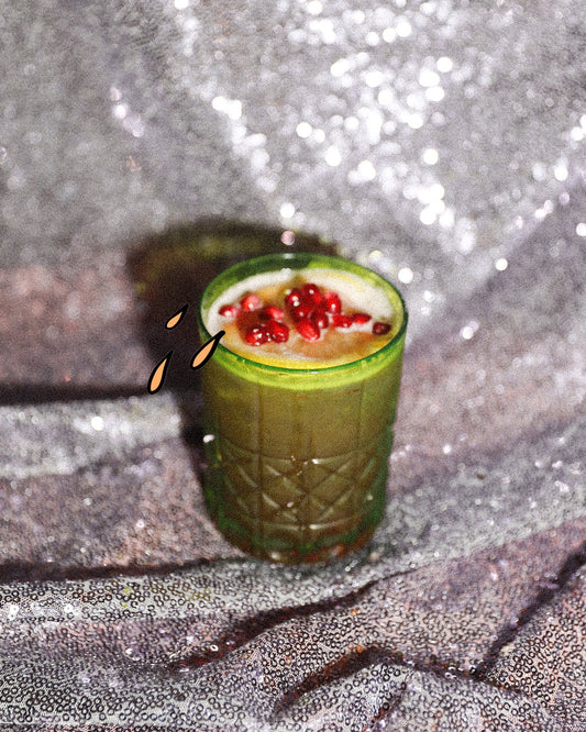 winter pomm mule